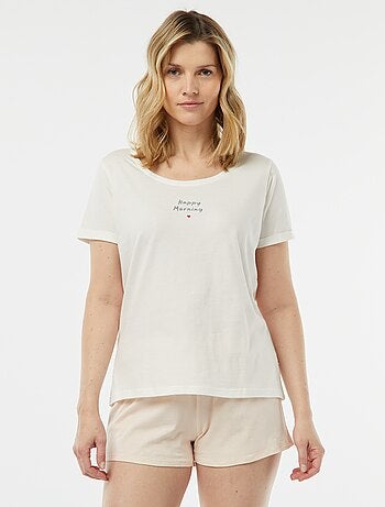 Ensemble pyjama tee-shirt + short 'Dodo'