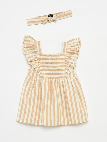 Ensemble robe + bandeau pour cheveux - 2 pièces