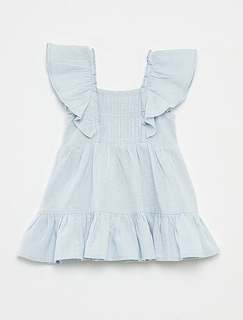 Ensemble robe + culotte multicolores volantées - 2 pièces