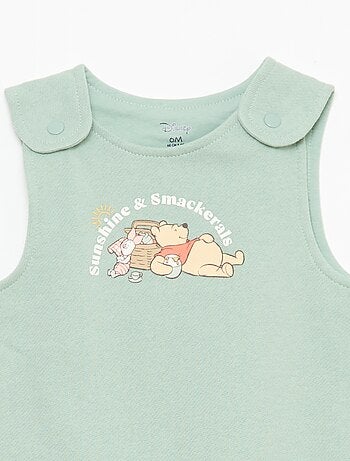 Ensemble salopette dors-bien + body manches longues 'Disney'