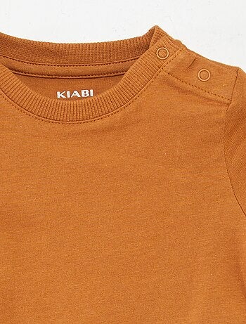 Ensemble salopette short + t-shirt - 2 pièces