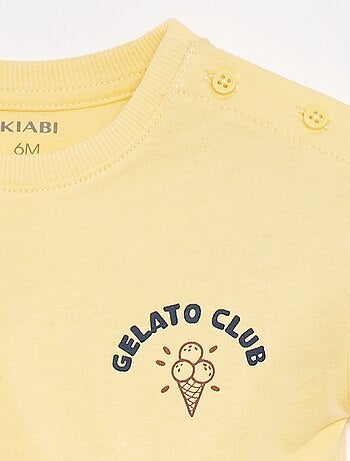 Ensemble short + t-shirt - 2 pièces