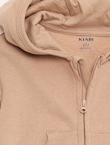 Ensemble sweat à capuche zippé + pantalon - 2 pièces