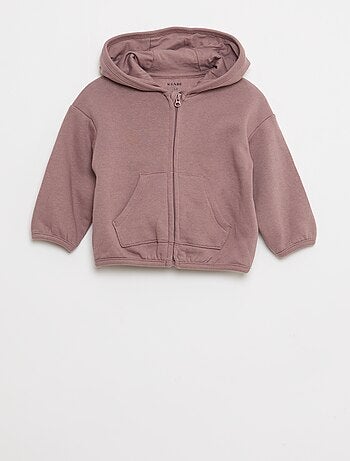 Ensemble sweat à capuche zippé + pantalon - 2 pièces