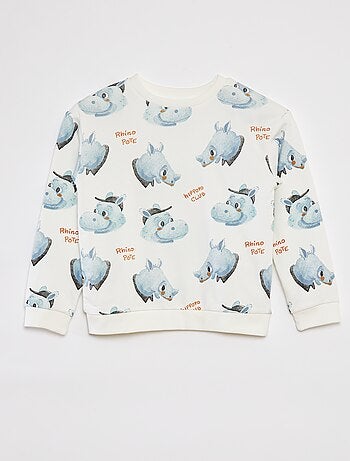 Ensemble sweat en french terry + short - 2 pièces