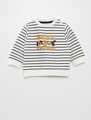 Ensemble sweat imprimé + jogging