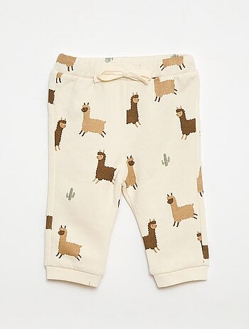 Ensemble sweat + jogging imprimé fantaisie - 2 pièces