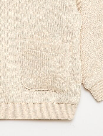 Ensemble sweat + legging côtelé - 2 pièces