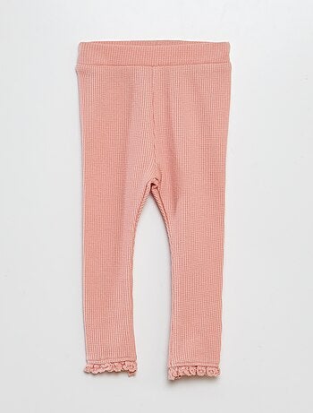 Ensemble sweat + legging gaufré - 2 pièces