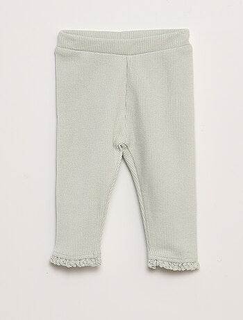 Ensemble sweat + legging gaufré - 2 pièces