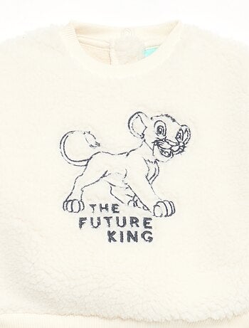 Ensemble sweat + pantalon 'Disney' 'Simba' en coton