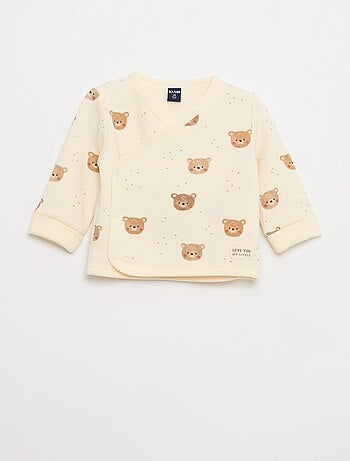 Ensemble sweat + pantalon en molleton - 2 pièces