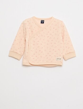 Ensemble sweat + pantalon en molleton - 2 pièces