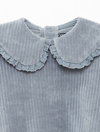 Ensemble sweat + pantalon en velours côtelé