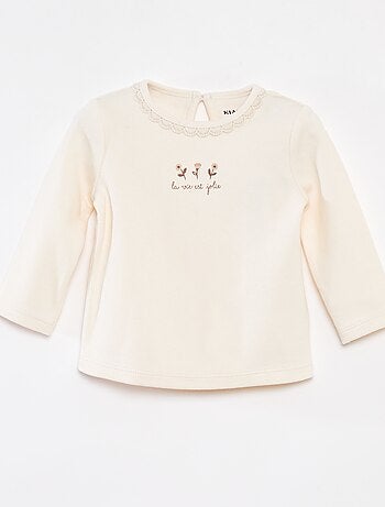 Ensemble t-shirt à manches longues + legging - 2 pièces