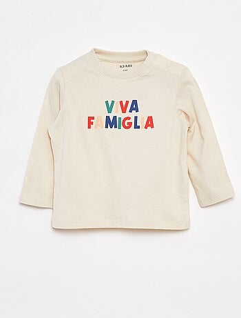 Ensemble t-shirt à manches longues + pantalon - 2 pièces
