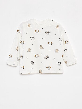 Ensemble t-shirt à manches longues + pantalon - 2 pièces