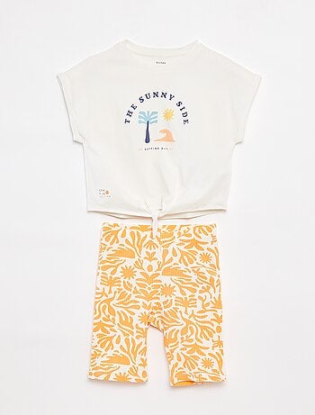 Ensemble t-shirt + cycliste - Grafik Edition