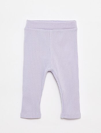 Ensemble t-shirt + legging côtelé - 2 pièces