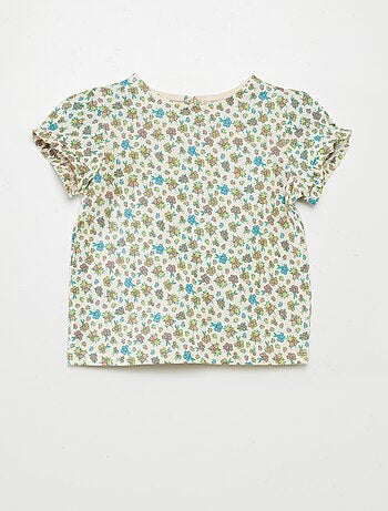 Ensemble t-shirt + legging côtelé - 2 pièces