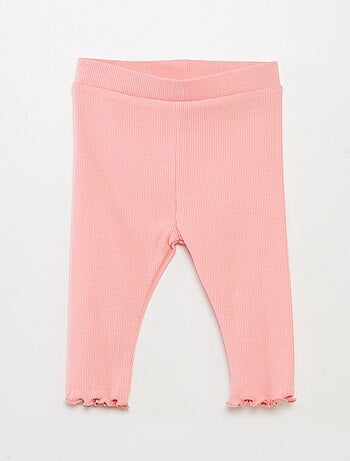 Ensemble t-shirt + legging côtelé - 2 pièces