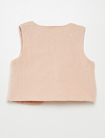 Ensemble t-shirt + legging + veste sans manches - 3 pièces