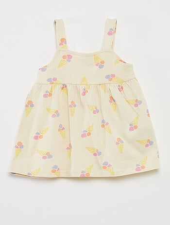 Ensemble t-shirt + robe + bandeau - 3 pièces