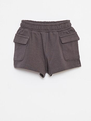Ensemble t-shirt + short avec poches - 2 pièces