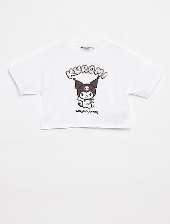 Ensemble t-shirt + short de pyjama 'Hello Kitty' - 2 pièces