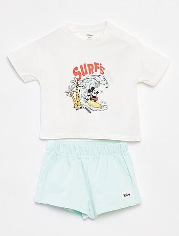 Ensemble t-shirt + short 'Disney' - 2 pièces