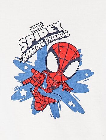 Ensemble t-shirt + short 'Spider-Man' 'Marvel' - 2 pièces