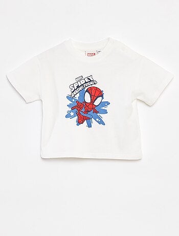Ensemble t-shirt + short 'Spider-Man' 'Marvel' - 2 pièces