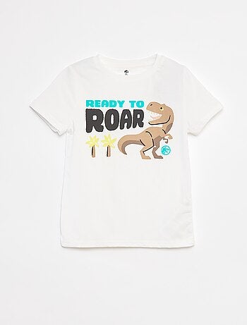 Ensemble tee-shirt + bermuda 'Jurassic Park' - 2 pièces
