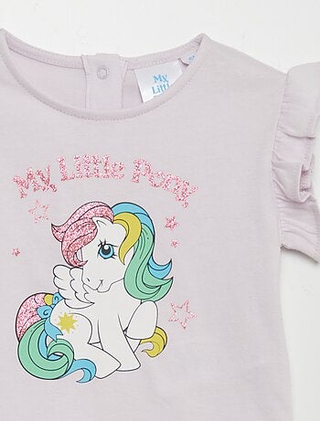 Ensemble tee-shirt + legging 'My little poney'