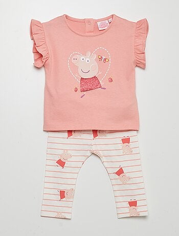 Ensemble tee-shirt + legging 'Peppa Pig'
