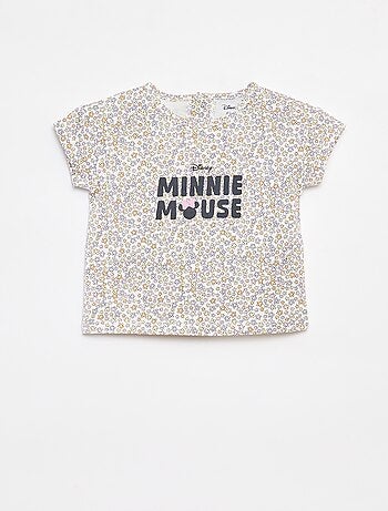 Ensemble tee-shirt + salopette en denim 'Stitch'