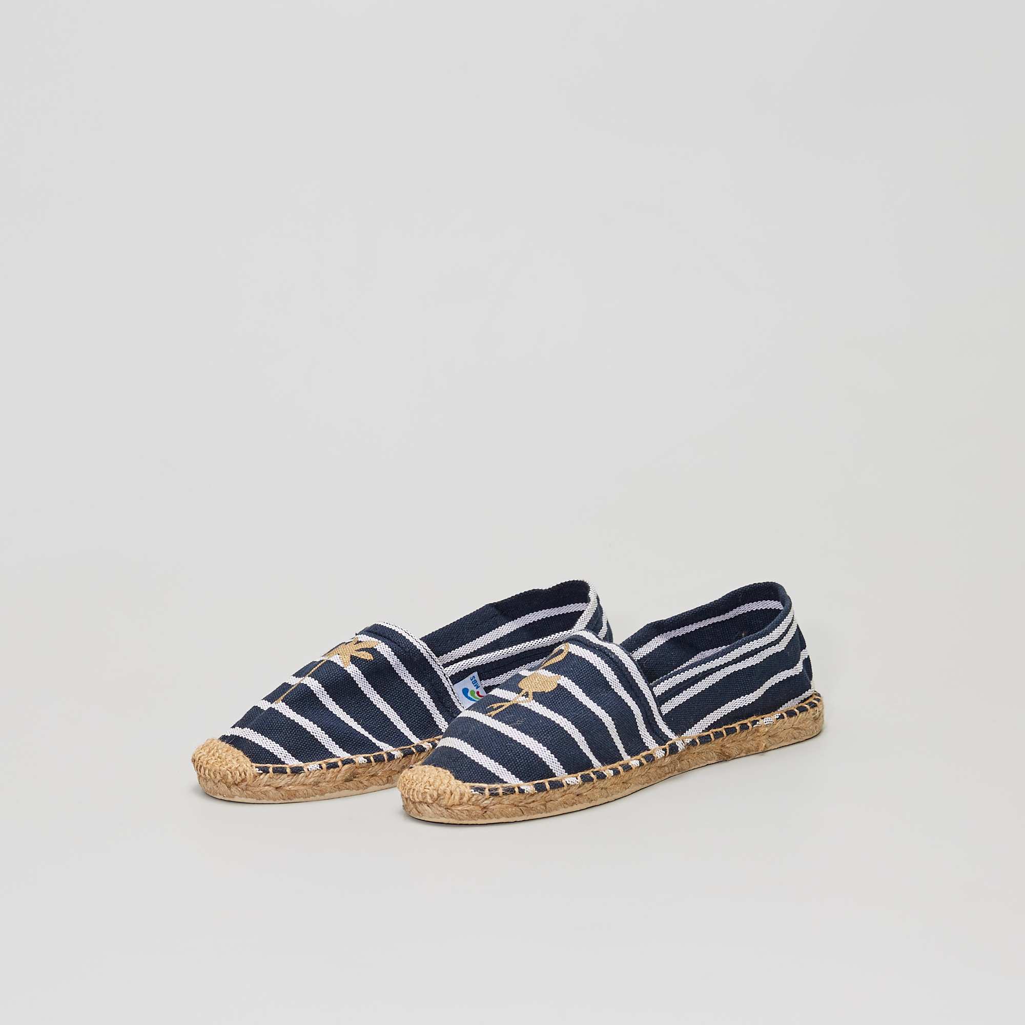 espadrille femme bleu marine