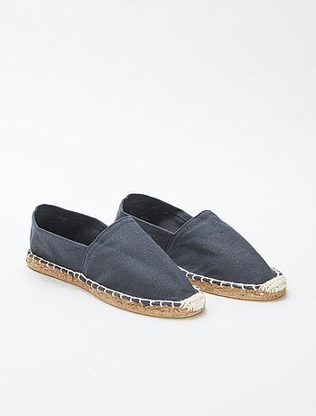 Espadrilles en toile unies