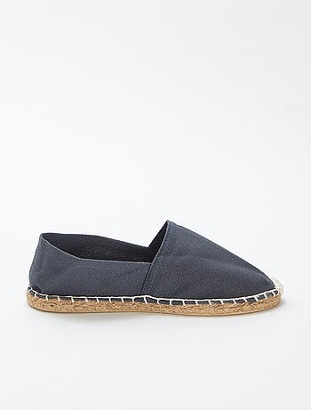 Espadrilles en toile unies