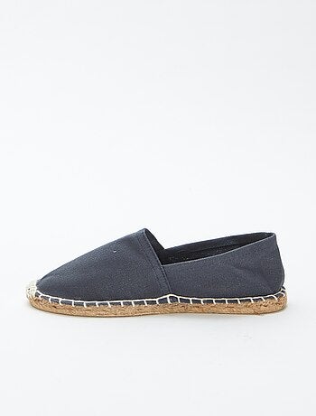 Espadrilles en toile unies
