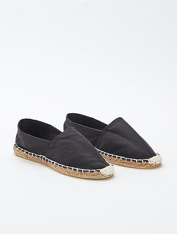 Espadrilles en toile unies
