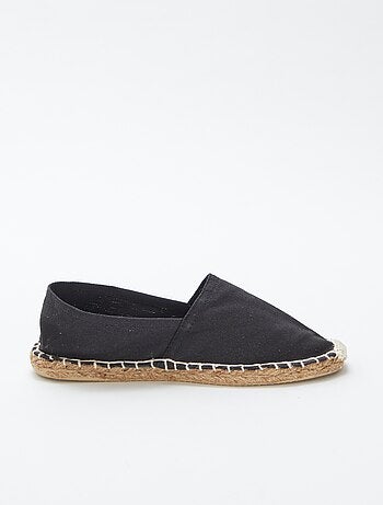 Espadrilles en toile unies