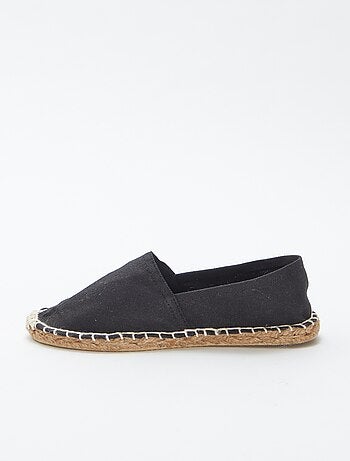 Espadrilles en toile unies