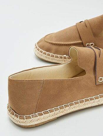 Espadrilles esprit mocassins