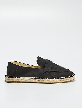 Espadrilles esprit mocassins