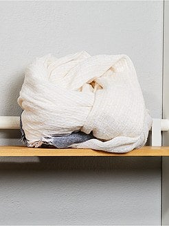 Foulard en coton - Kiabi