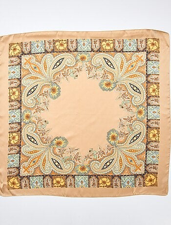 Foulard satiné brillant