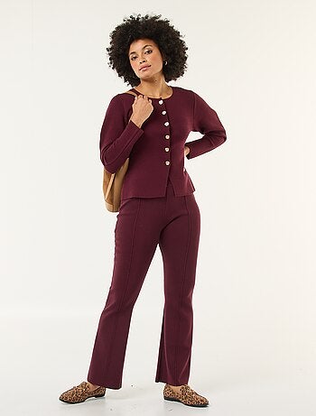 Gilet avec boutons dorés