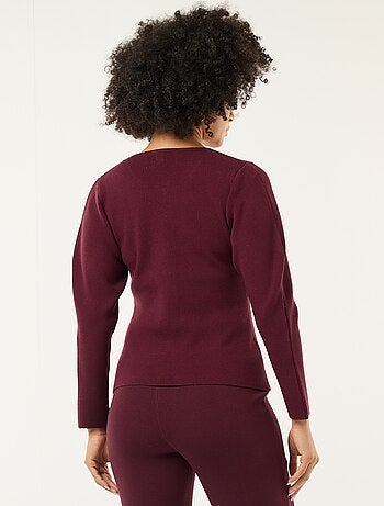 Gilet avec boutons dorés