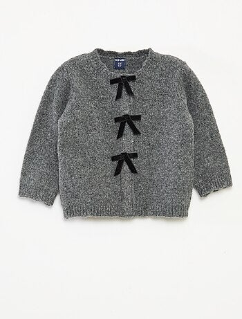 Gilet avec ouverture noeuds